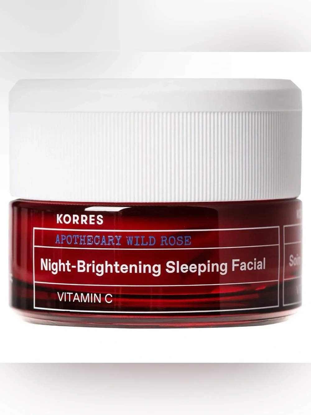 KORRES Apothecary Wild Rose Night Brightening Sleeping Facial 1.35 fl oz ~ NIB